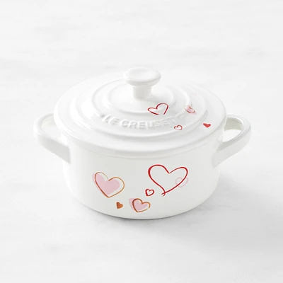 Le Creuset Stoneware Mon Coeur Mini Cocotte, 8-oz