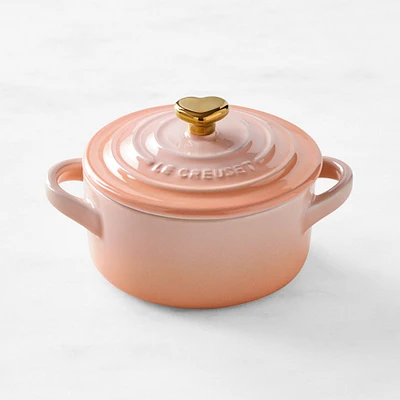 Le Creuset Mini Cocotte with Heart Knob, 8-Oz.