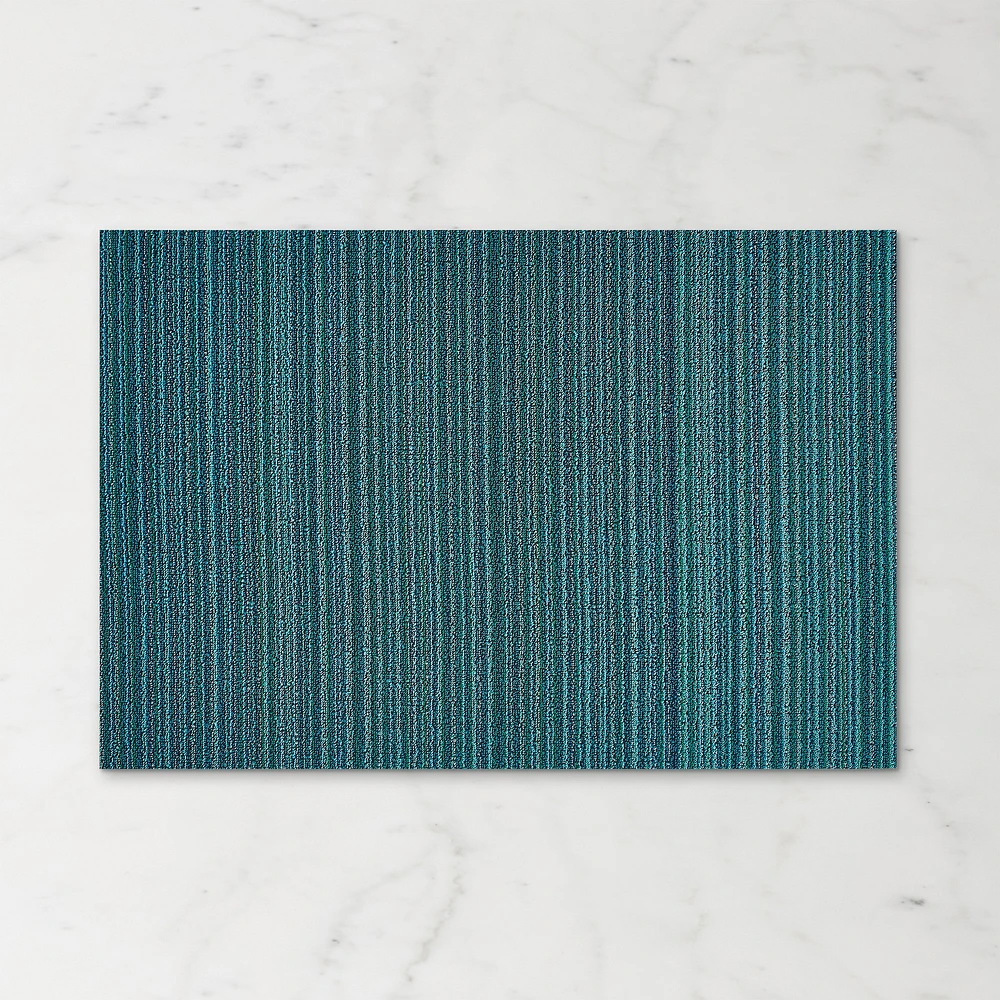 Chilewich Easy Care Skinny Stripe Shag Floormat