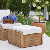 AERIN East Hampton Coffee Table Ottoman (28.5")