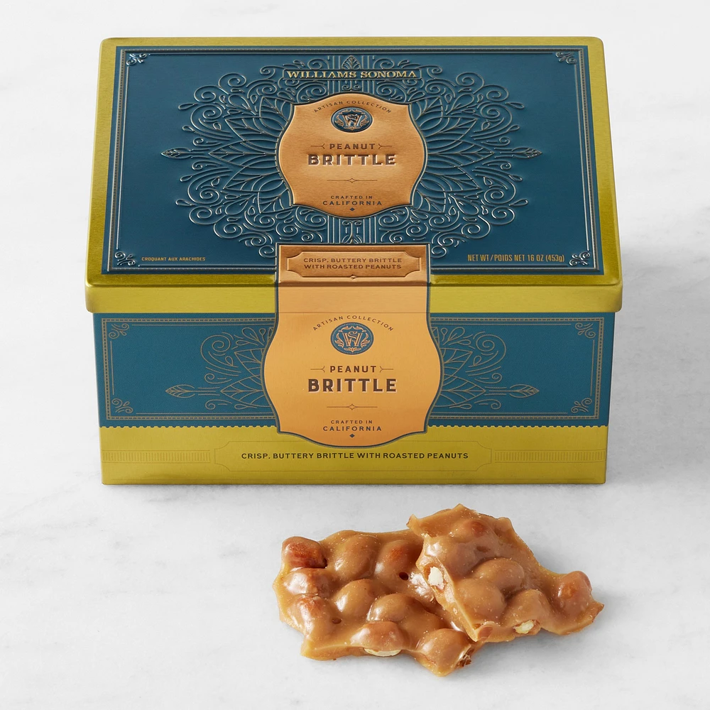 Williams Sonoma Signature Tin, Peanut Brittle