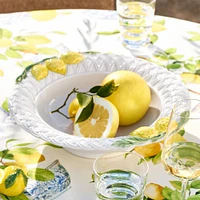 Limone Embossed Serving Bowl