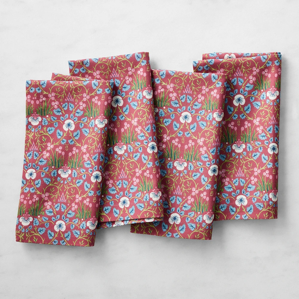 Morris & Co. x Williams Sonoma Eye Bright Napkins, Set of 4