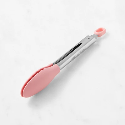 Williams Sonoma Stainless-Steel Silicone Locking Tongs