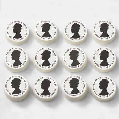 Bridgerton x Williams Sonoma Cameo Cookies, Set of 12