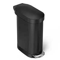 simplehuman™ 45-Liter Slim Hands-Free Kitchen Step Trash Can with Liner Rim