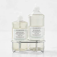 Williams Sonoma Rosemary Eucalyptus Hand Soap & Dish 3-Piece Set