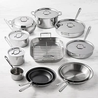 All-Clad D3® Tri-Ply Stainless-Steel 19-Piece Cookware Set