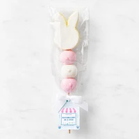 Williams Sonoma Pink & White Bunny Marshmallow on a Stick