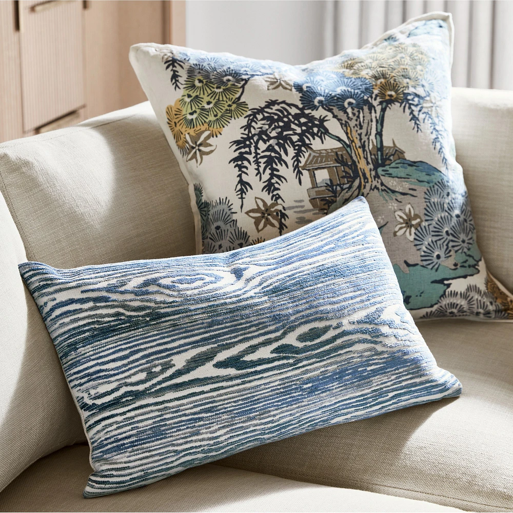 Scalamandré Sea of Trees Printed Pillow Cover