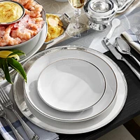 Pillivuyt Eventail Platinum Porcelain Dinnerware Collection