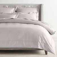 Chambers® 600TC Sateen Duvet Cover & Shams, Light Grey