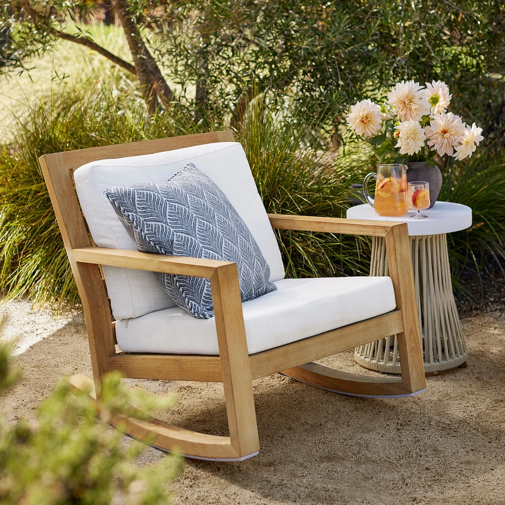 Larnaca Outdoor Natural Teak Rocker