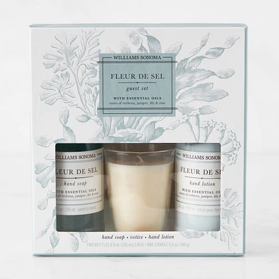 Williams Sonoma Fleur De Sel Guest Set