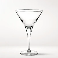 Silver Rim Martini Glasses