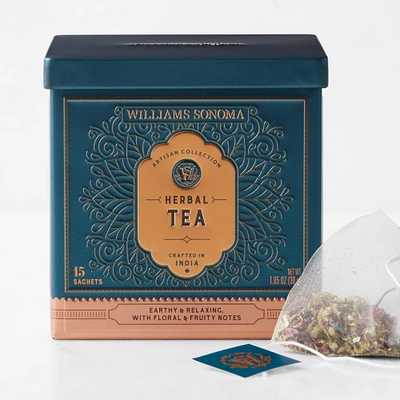 Williams Sonoma Signature Tin, Relaxing Herbal Tea