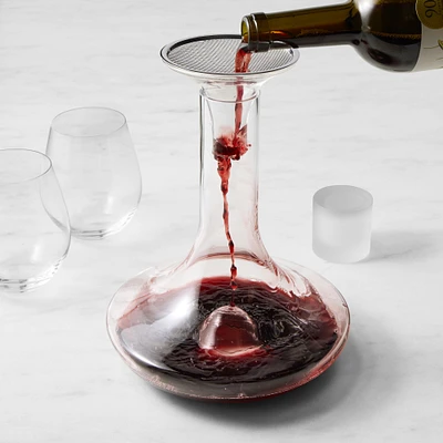 Williams Sonoma Signature Wine Glass Decanter Aerator Set