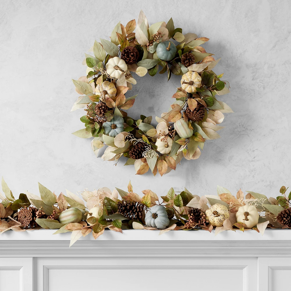 OPEN BOX: Pumpkin Patch UV Protected Faux Garland