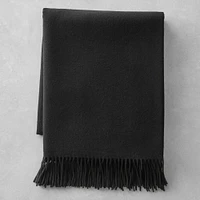 European Solid Cashmere Throw