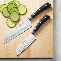 Wüsthof Classic Ikon Santoku Knives, Set of 2