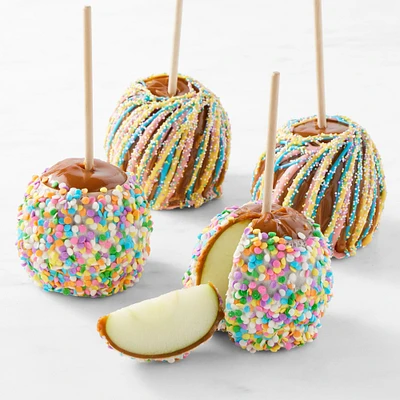 Easter Caramel Apples, Set of 4