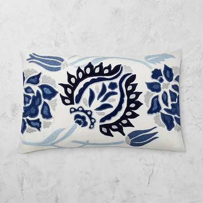 Izlara Floral Applique Pillow Cover