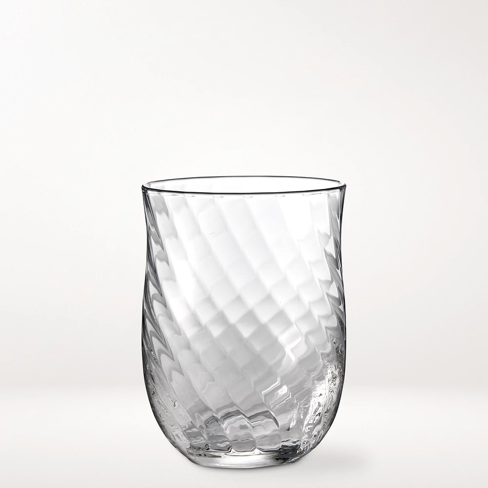 Wave Short Tumbler Glass