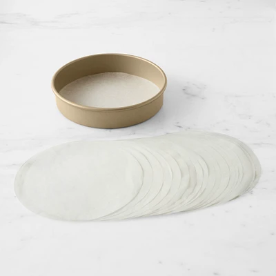 Williams Sonoma Pre Cut Parchment Paper 9" Rounds Set of 50