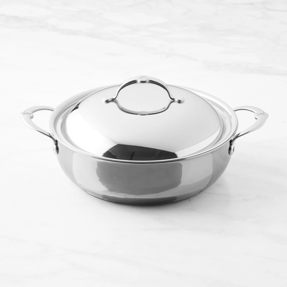 Hestan NanoBond® Titanium Stainless-Steel Dutch Oven with Lid, 5-Qt