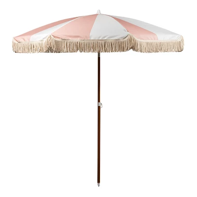 6.5' Round Beach State Summerland Portable Umbrella