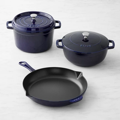 Staub Enameled Cast Iron -Piece Cookware Set