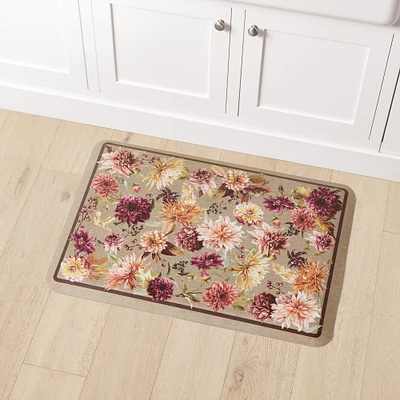 Happy Feet Harvest Bloom Cushioned Kitchen Mat