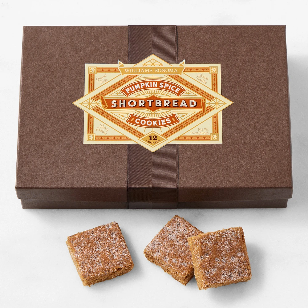 Williams Sonoma Pumpkin Spice Shortbread