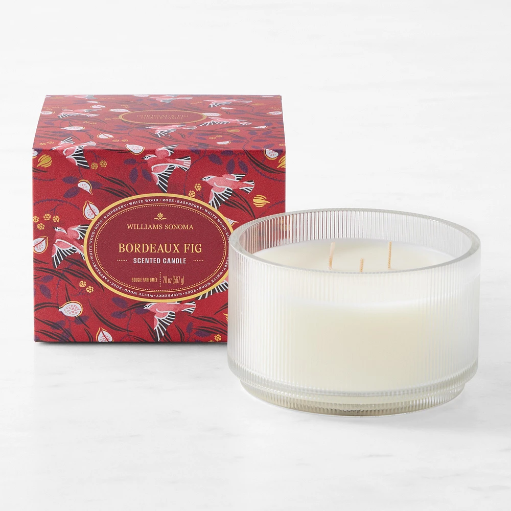 Williams Sonoma Seasonal Home Scents Triple Wick Candle, Bordeaux Fig