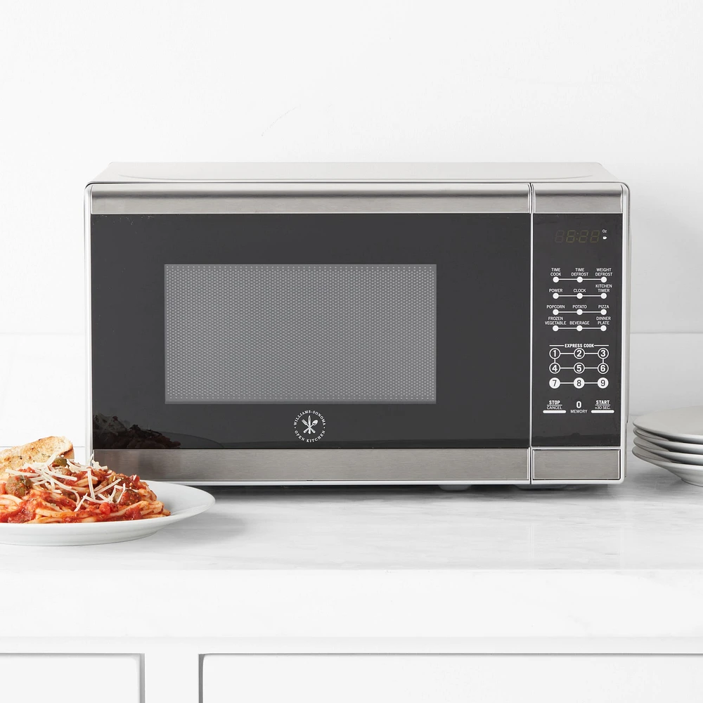 Open Kitchen by Williams Sonoma Stainless-Steel Microwave