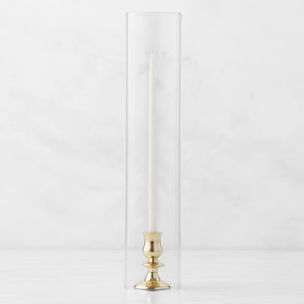 Hurricane Glass Taper Holders