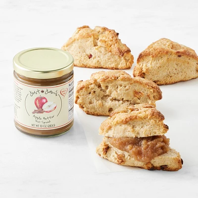 Cinnamon Apple Pie Scones with Apple Butter