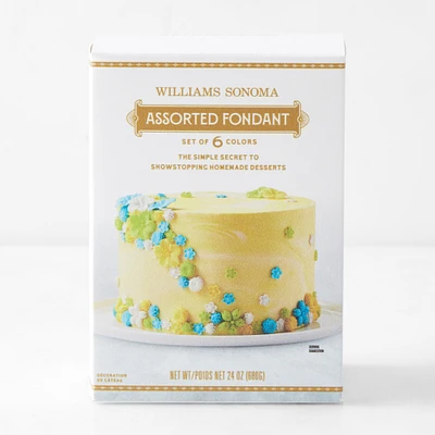 Williams Sonoma Assorted Fondant, Set of 6