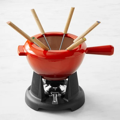 Le Creuset Enameled Cast Iron Fondue Pot, 2 1/2-Qt.