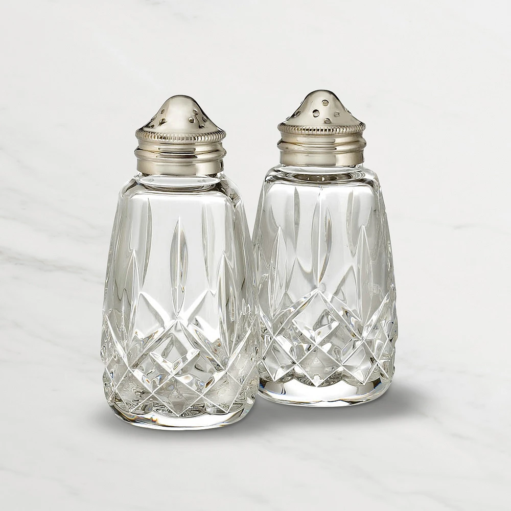 Waterford Lismore Salt & Pepper Shaker Set