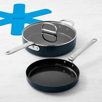 Joseph Joseph Space Saving Ceramic Nonstick 3-Piece Essentials Cookware Set