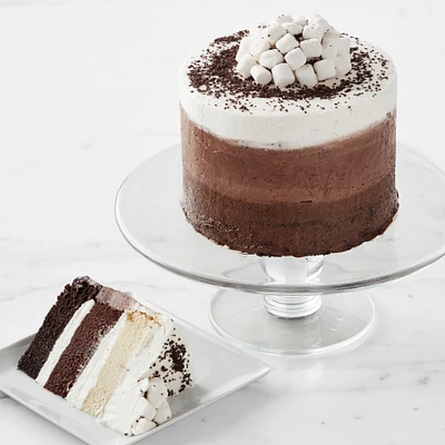 Three-Layer Hot Chocolate Cake, Serves 8-10