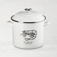 Le Creuset Enameled-Steel Crawfish Stock Pot, 10-Qt.