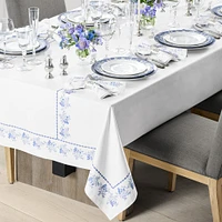 English Floral Tablecloth