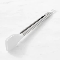 Williams Sonoma Stainless-Steel Silicone Wide Tongs