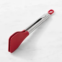 Williams Sonoma Stainless-Steel Silicone Wide Tongs