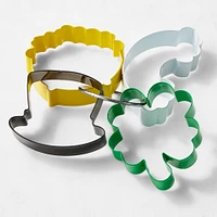 Williams Sonoma St. Patricks Day Cookie Cutters on Ring, Set of 4