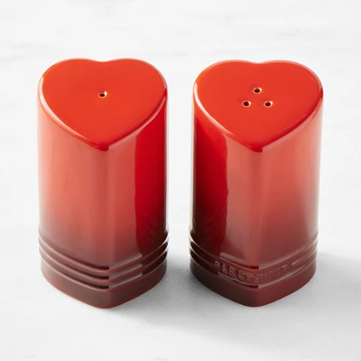 Le Creuset Heart Salt & Pepper Shakers