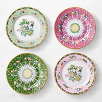 Famille Rose Boxed Appetizer Plates, Set of 4