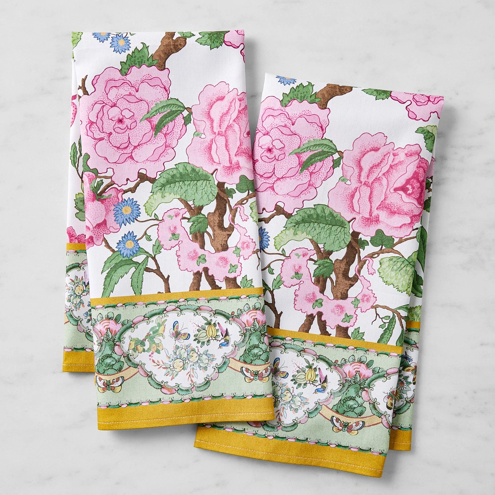 Canton Rose Towels, Set of 2